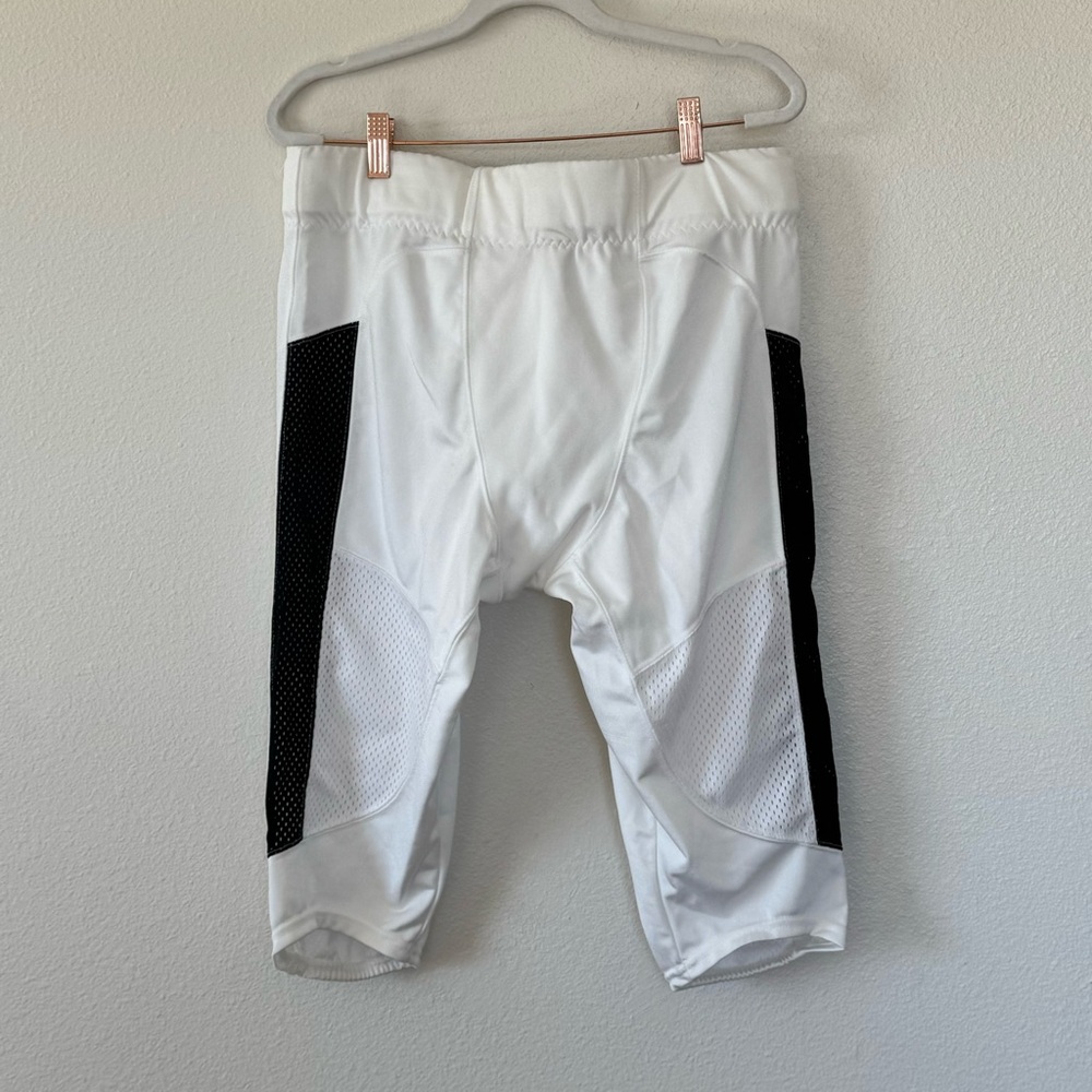 Nike Football Pants Mens Mesh White Elastic Waist Size XL NEW $75 - Picture 5 of 5